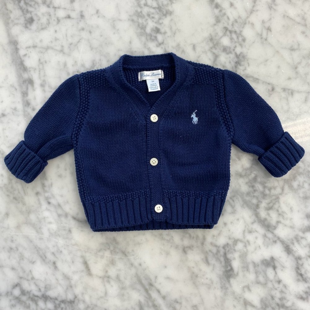 Cotton V-Neck Cardigan